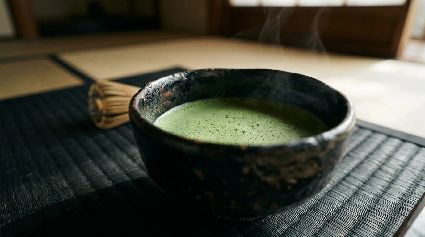 Presentación Editorial — El Camino del Chanoyu: La Alquimia Filosófica de Sen no Rikyū, Estética Wabi-Sabi y el Rito Secular del Matcha