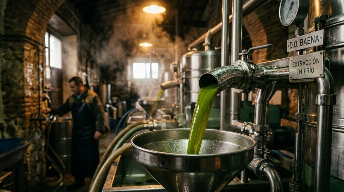 De la Almazara a la Copa: Extracción en Frío y el Milagro del Flor de Aceite