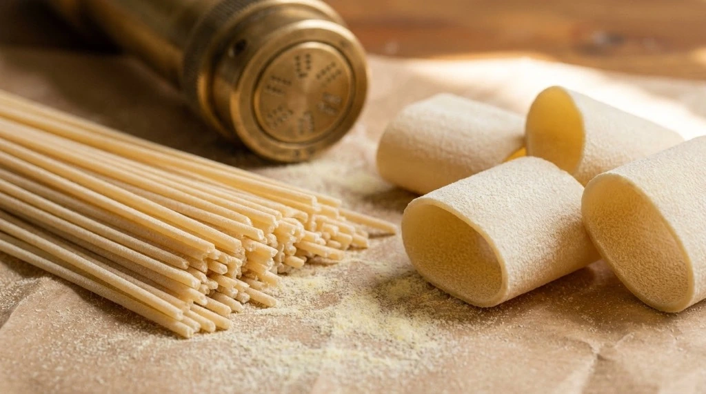 Pasta di Gragnano IGP: La Alquimia del Trigo Duro y las Trefiladoras de Bronce