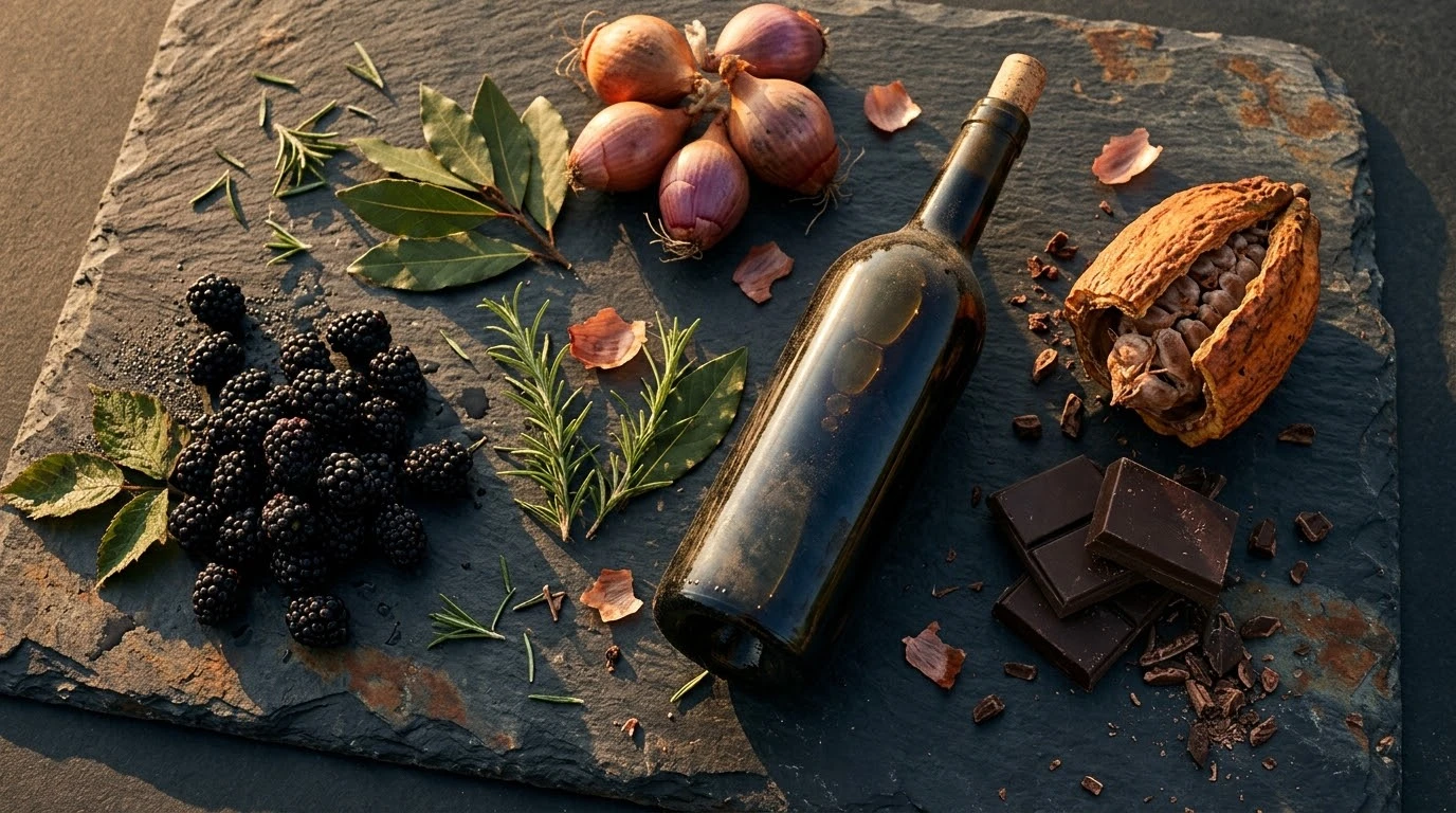 Civet de Jabalí al DOQ Priorat con Reducción de Moras Silvestres y Chocolate Amargo - Fase 4: Estofado Lento y Gelatinización de la Carne