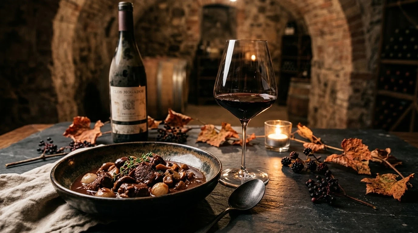 Civet de Jabalí al DOQ Priorat con Reducción de Moras Silvestres y Chocolate Amargo - Fase 6: Ligazón Maestra con Chocolate Amargo y Reposo Finaud