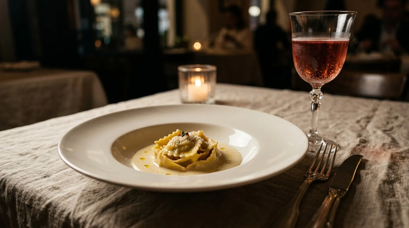 Crema Caliente de Parmigiano Reggiano de Montaña: La Emulsión Pura para Pasta Rellena - Fase 6: Sazonado Sutil, Filtrado Final y Mantenimiento
