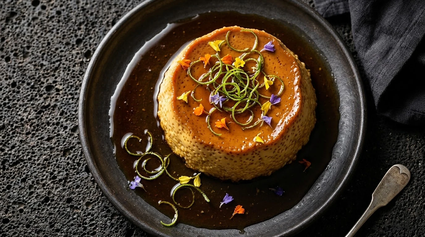 Quesillo Tradicional Canario Ennoblecido con Leche de Cabra Majorera y Miel de Retama del Teide