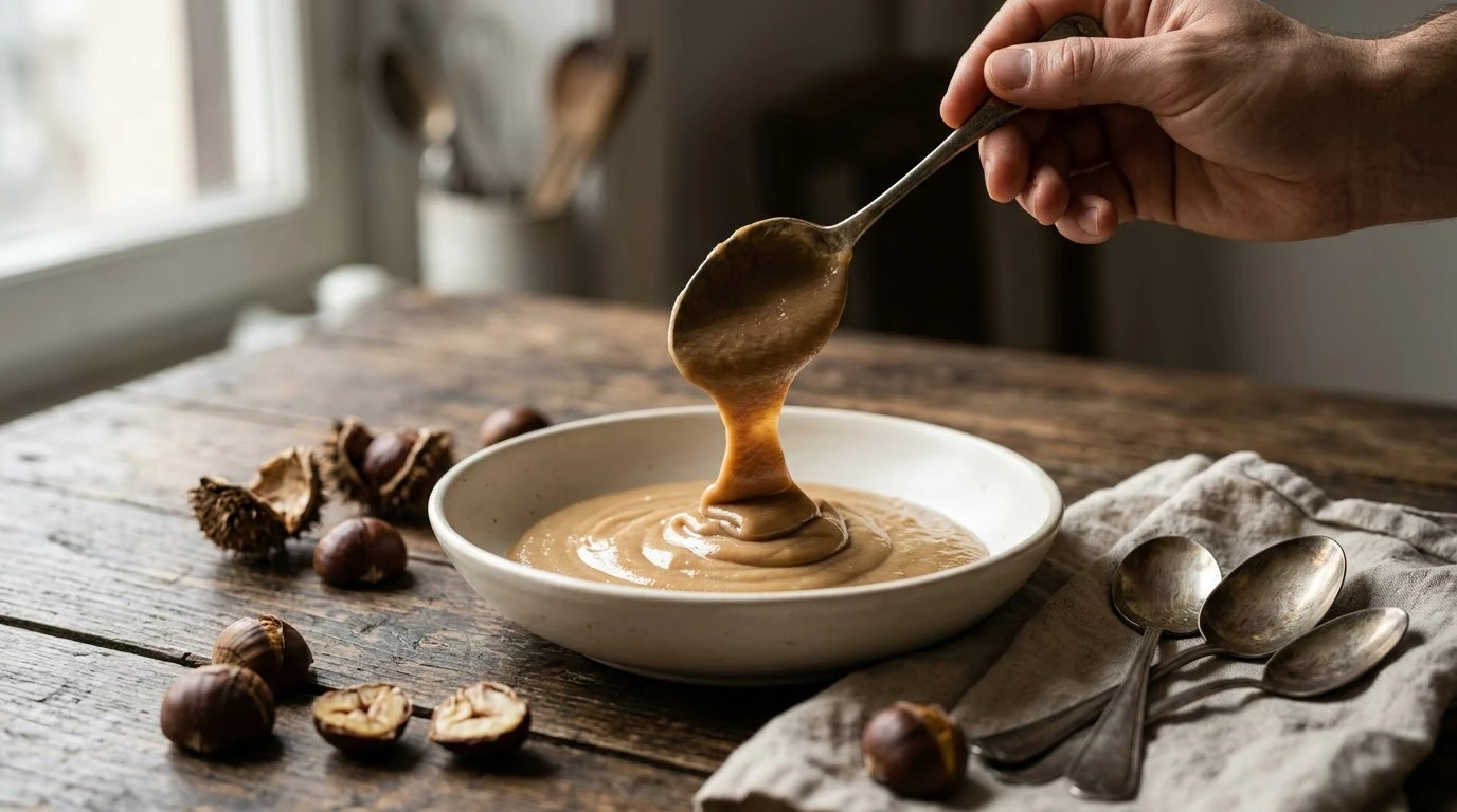 Receta de Anguila Ahumada sobre Crema de Castañas Asadas, Piel de Limón Confitada y Emulsión de Té Lapsang Souchong - Fase 4: Extracción polifenólica del té Lapsang Souchong