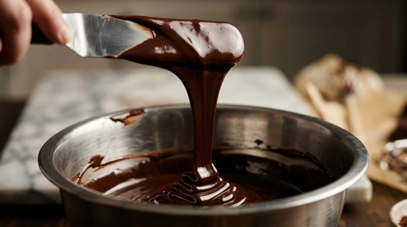 Presentación Editorial — La Ciencia del Templado de Chocolate: Cristalización de Manteca de Cacao para un Brillo y Crujido Inmaculados
