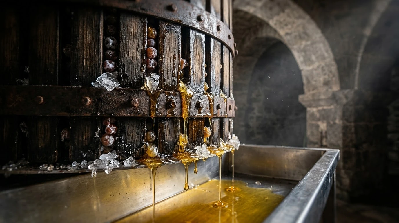 Capítulo 1: La Noche de los Siete Grados Bajo Cero: Viticultura Polar y Crioconcentración Natural
