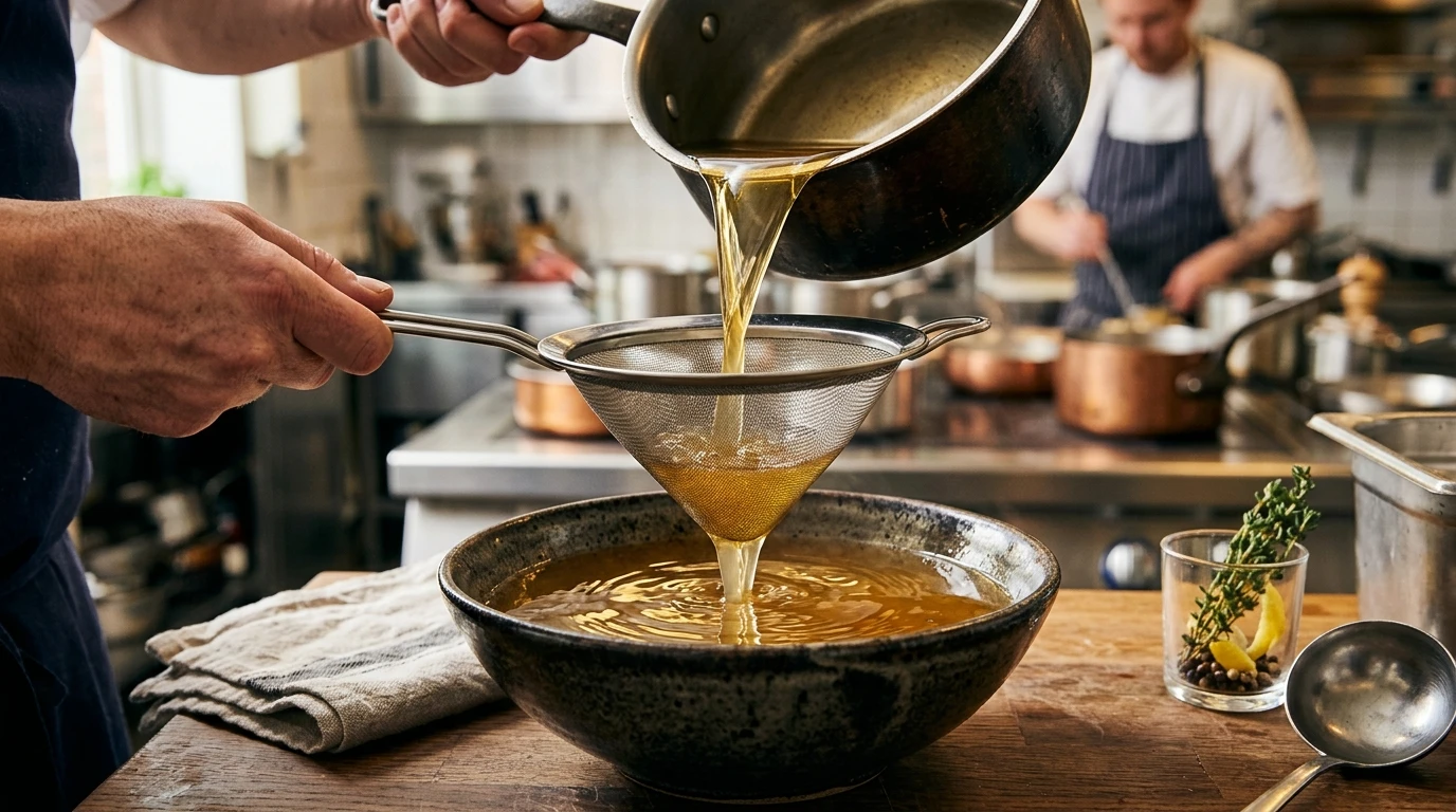 Receta de Cocido Madrileño Tradicional en Tres Vuelcos - Punto Térmico y Reducción