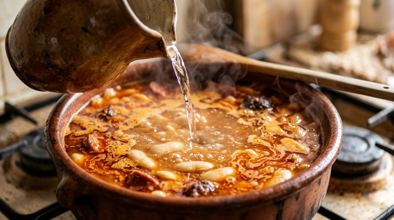 Receta de Fabada Asturiana Tradicional de Alta Cocina - Fusión y Cocción Lenta