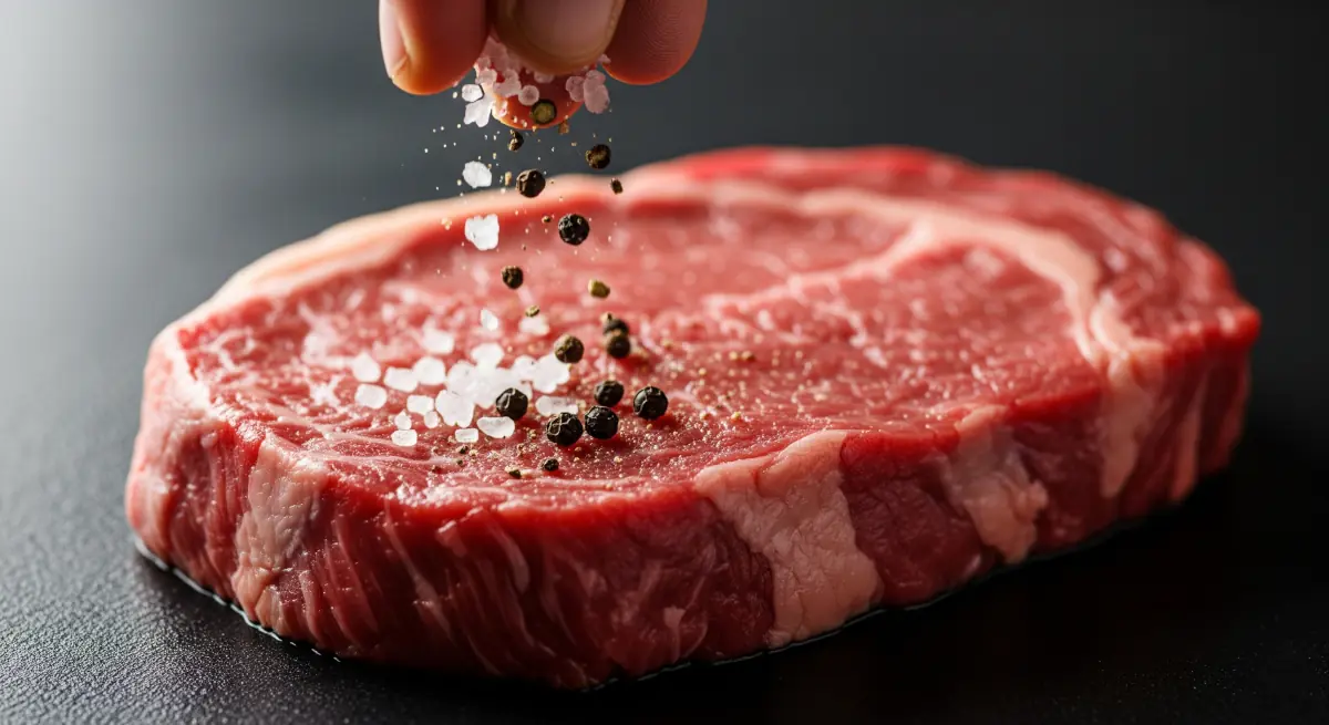 Arte de sazonar un bistec a la parrilla