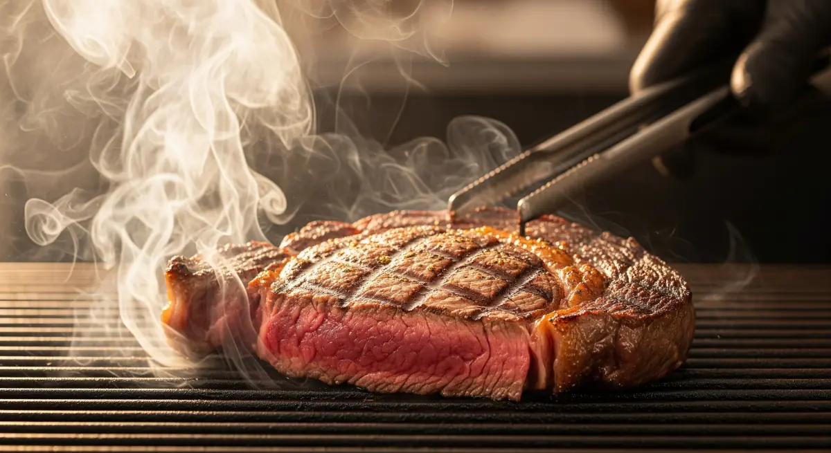 Presentación Editorial — El Secreto para un Bistec a la Parrilla Perfecto: Trucos que te harán un experto