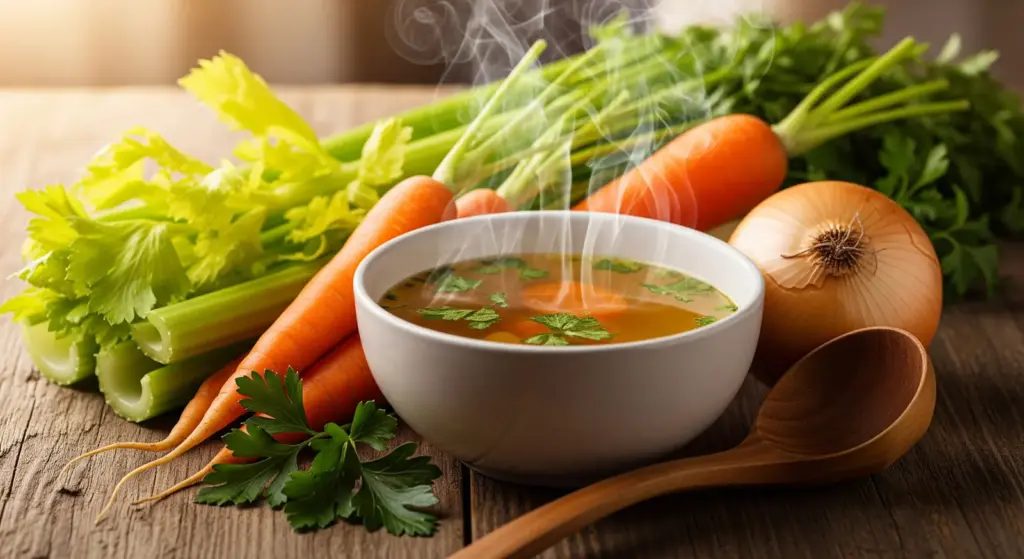 Cómo hacer un Caldo de Verduras casero: La base de todas tus sopas y guisos