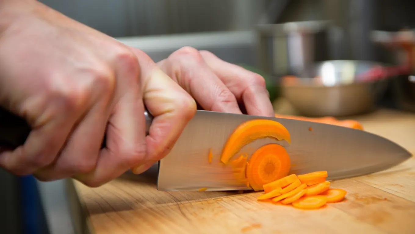 Técnicas básicas del cuchillo del chef