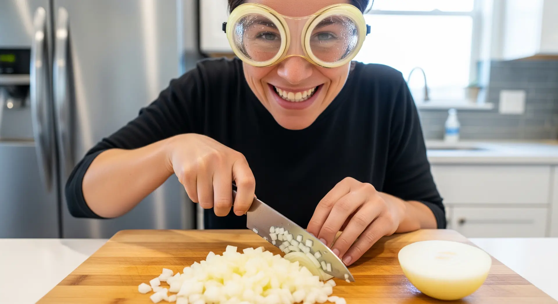 Gafas y Otros Métodos para picar Cebolla
