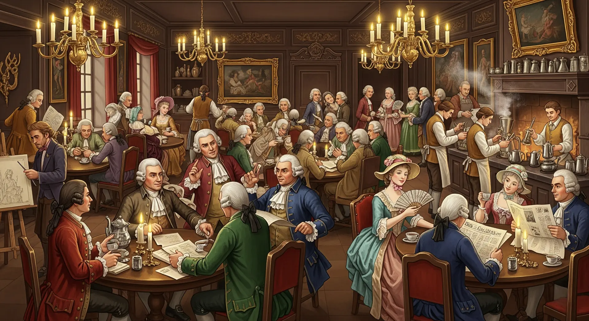 El Café Llega a Europa: Controversia y Conquista