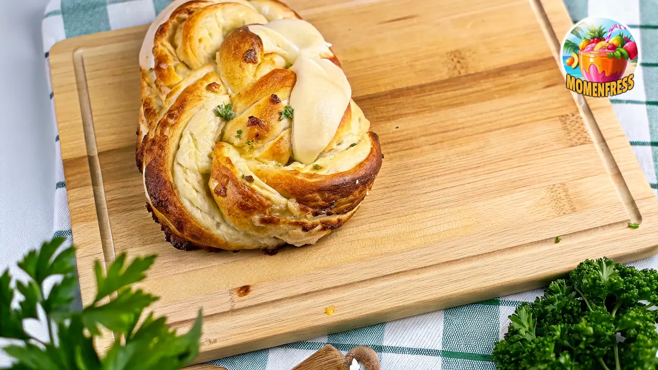 Pan de ajo gratinado con queso y perejil ¡No podrás resistirte!