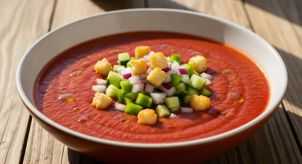 Receta de Gazpacho Andaluz: El clásico del verano con nuestro toque secreto