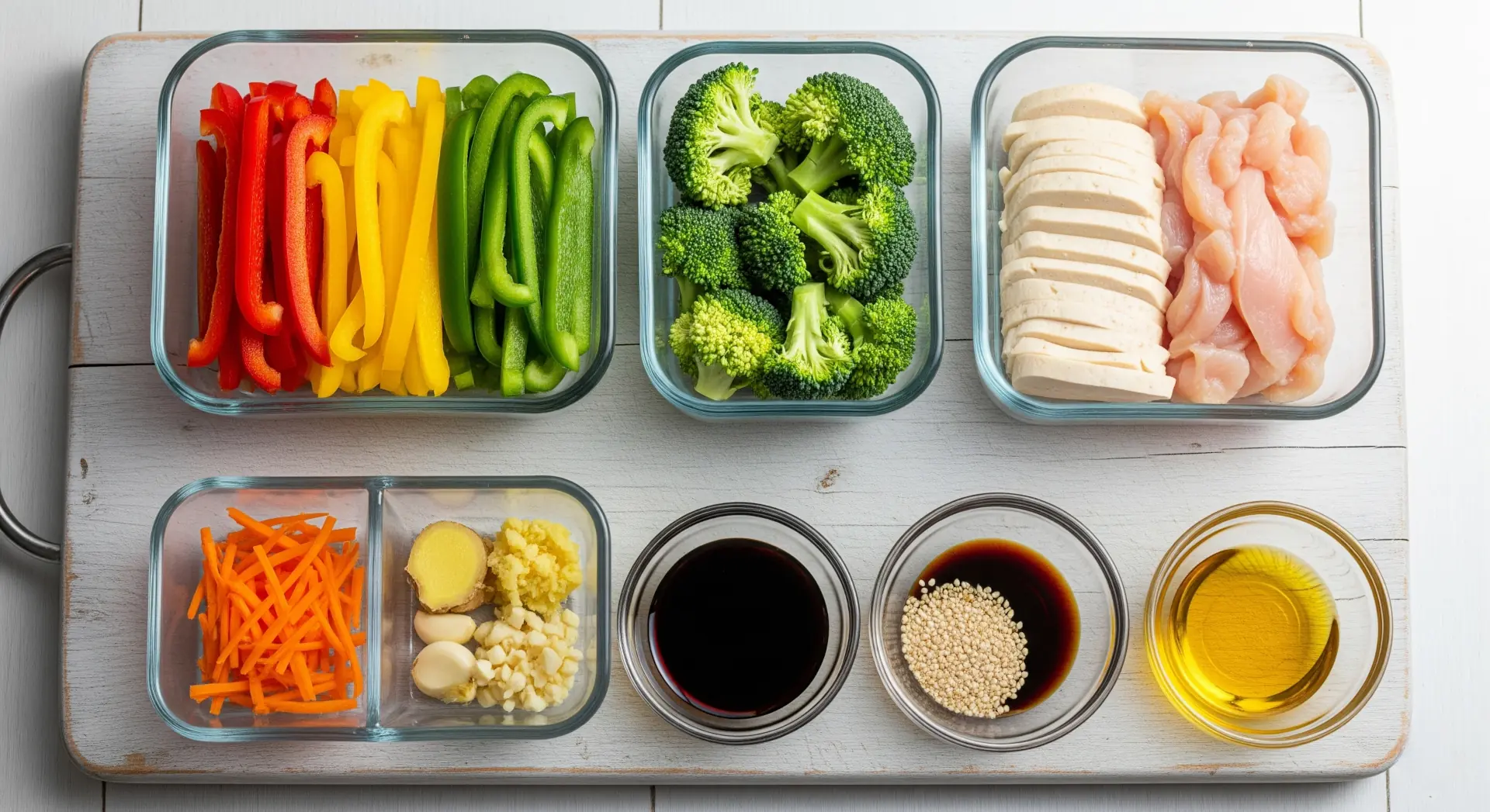 Ingredientes variados para tu Wok