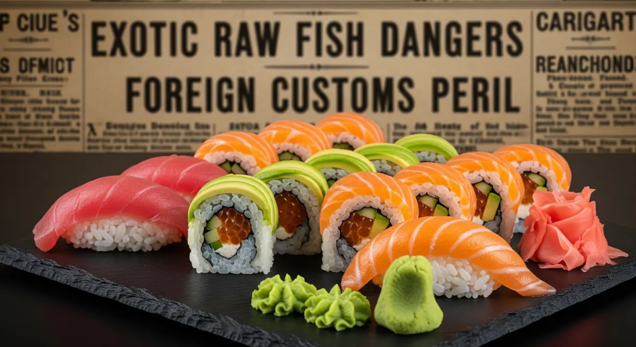 Alimentos Prohibidos: El Sushi, curiosidad exótica