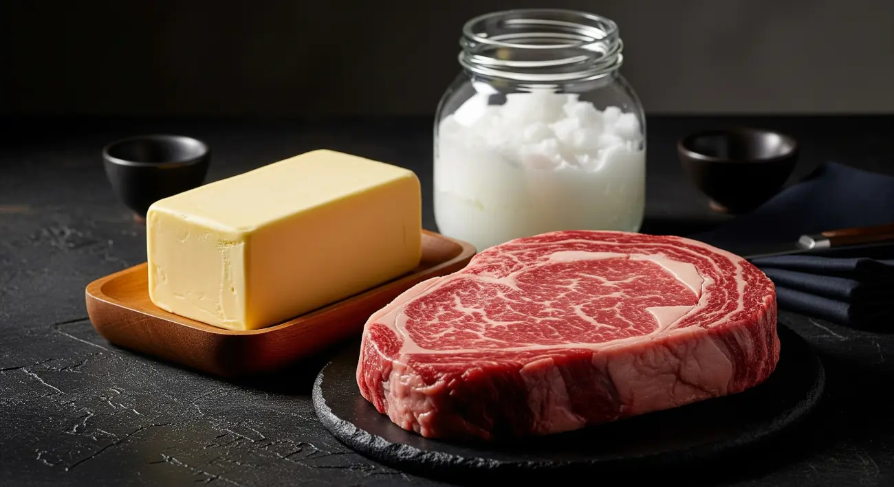 Grasas saturadas: con moderación