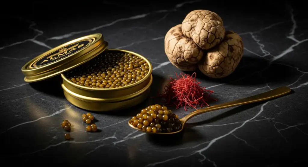 El Precio del Oro Comestible: ¿Por Qué Son Tan Caros el Caviar Almas, la Trufa Blanca y el Azafrán?