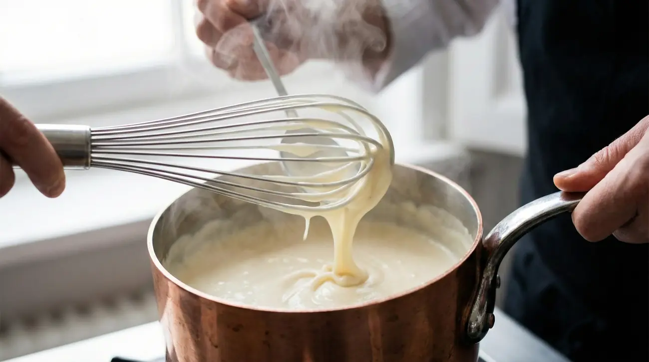 Croquetas de jamón ibérico: El Roux