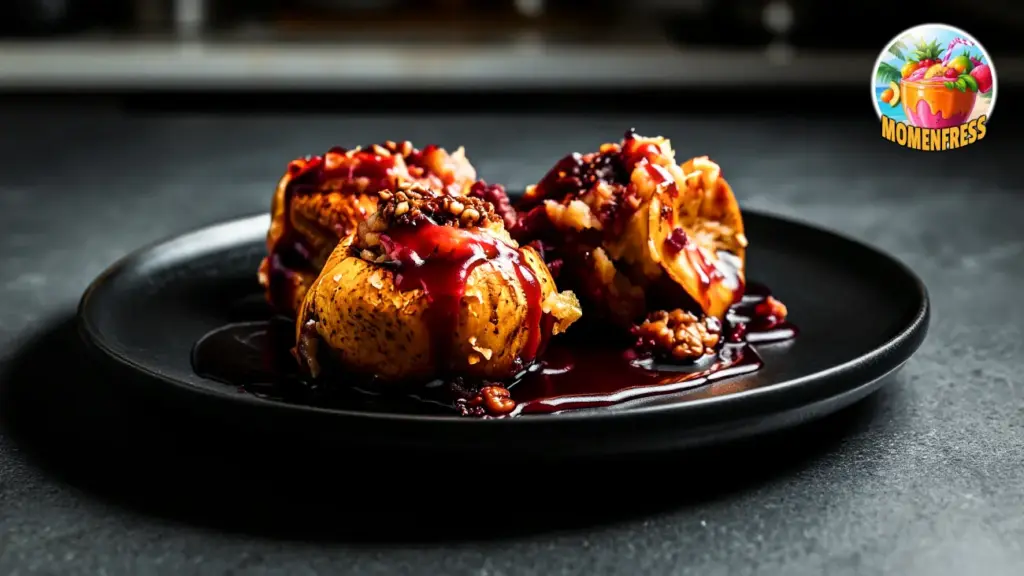 MANZANAS ASADAS AL VINO TINTO | El Postre Clásico con un Toque Gourmet