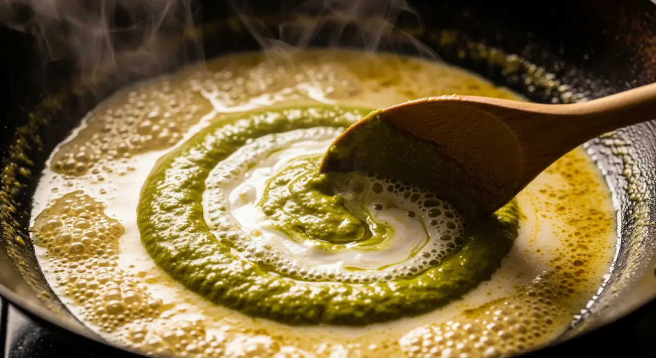 Receta de Curry Verde Tailandés con leche de coco