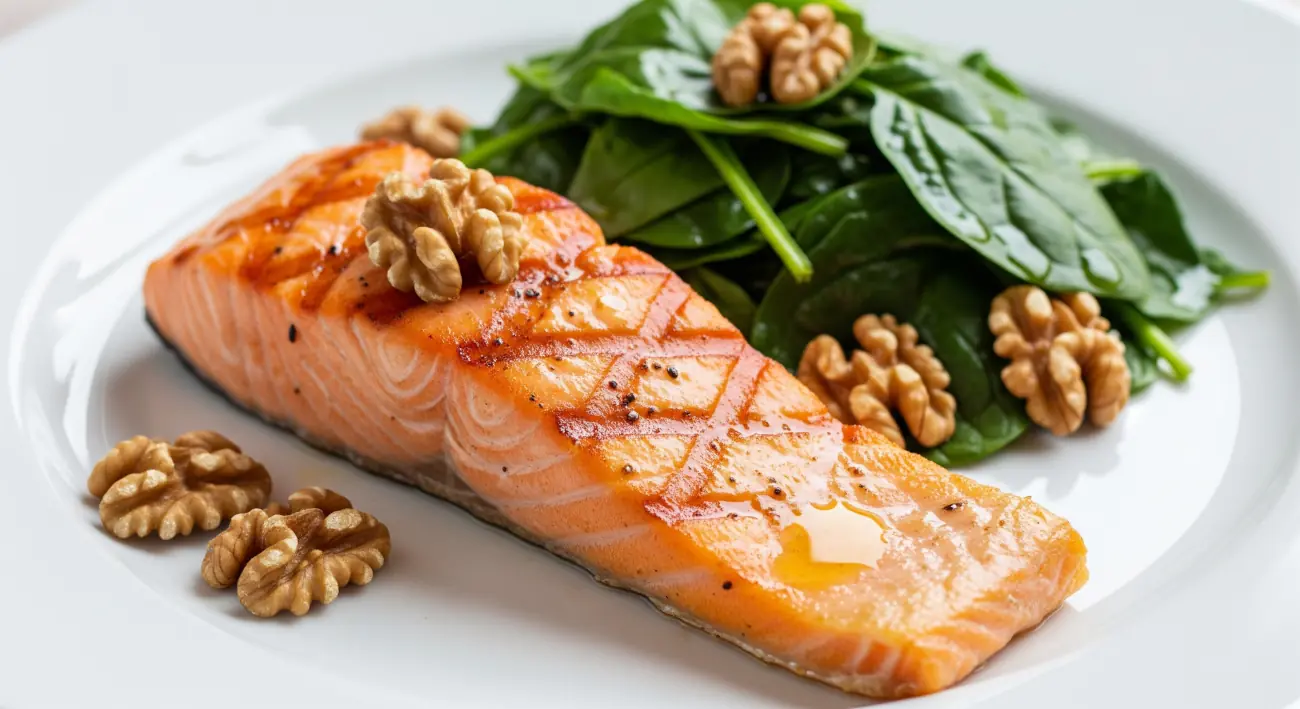 Superalimentos: Salmón y nueces