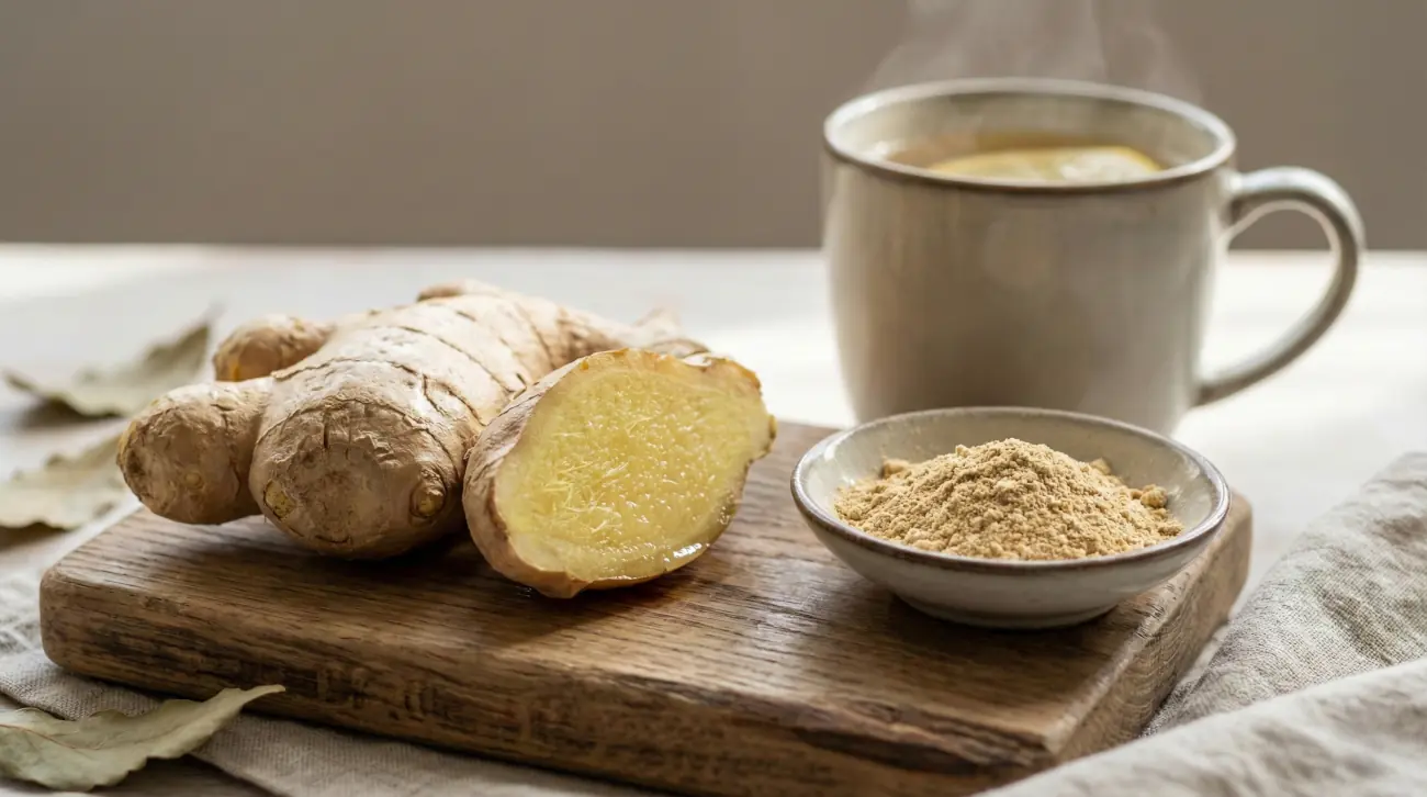 Especias antioxidantes: Jengibre