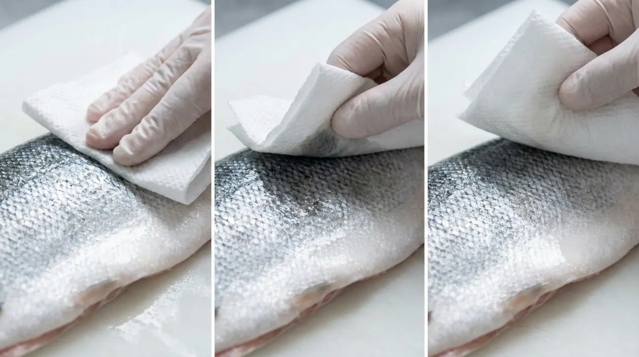 El secreto del secado del pescado