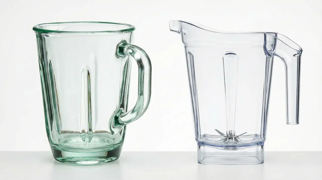 Los materiales de la batidora de vaso