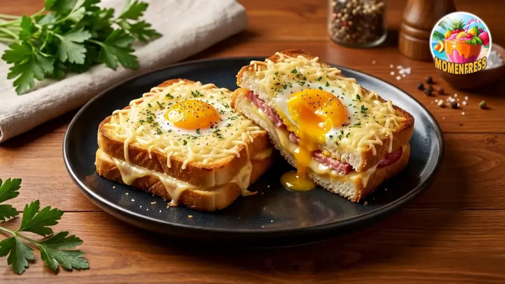 SÁNDWICH GRATINADO CON HUEVO (El Truco para que quede Súper Jugoso)