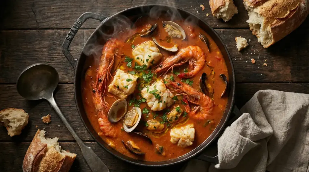 La Sopa de Pescado y Marisco más Rica: Caldo Concentrado y la Técnica del Sofrito Perfecto