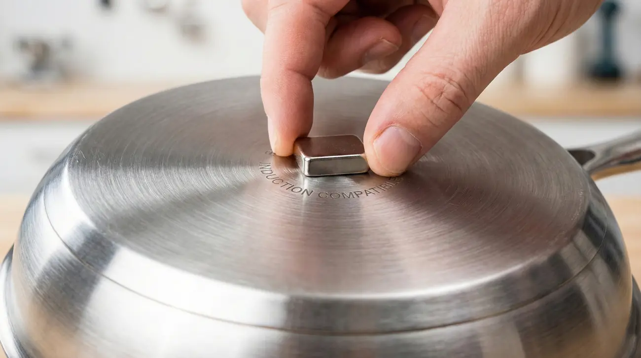 La prueba del imán para placas de inducción