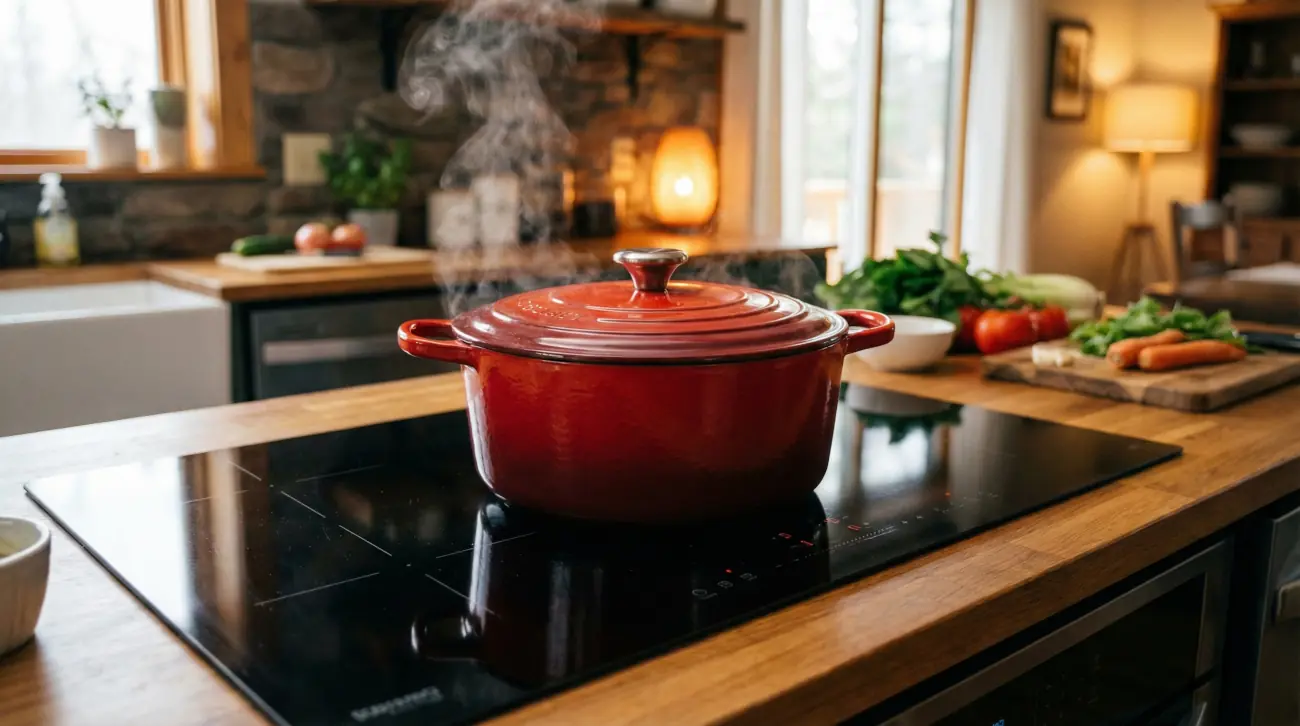 Hierro fundiod para placa de inducción