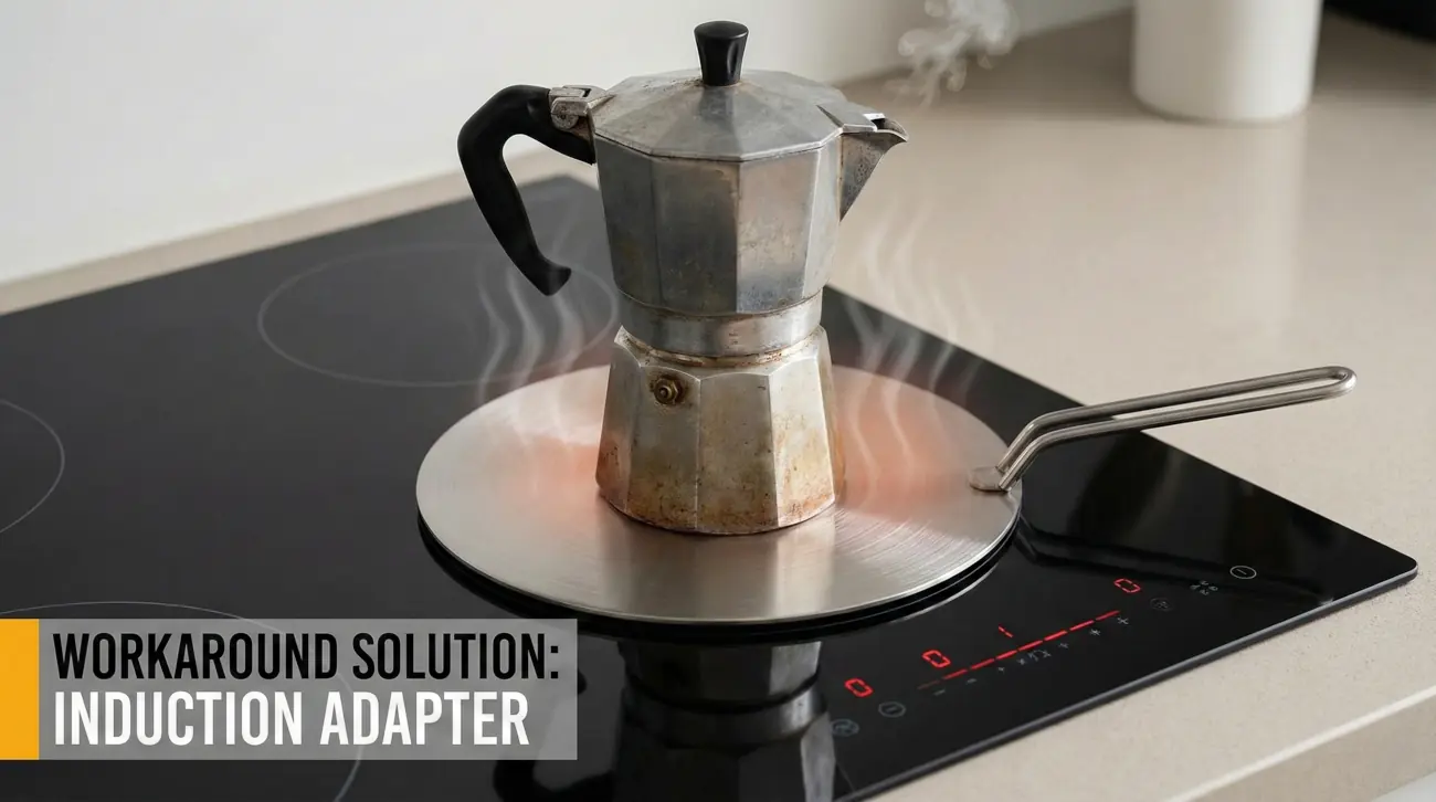 Adaptadores de placas de inducción