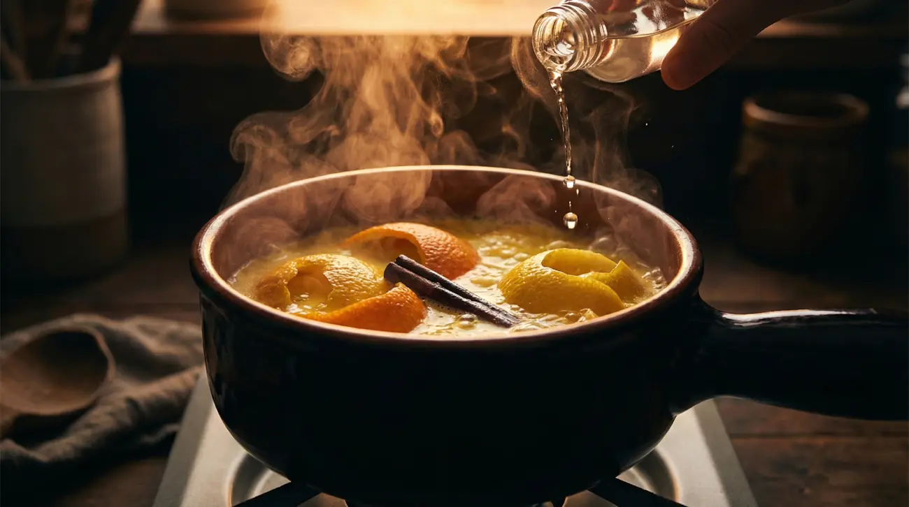 Receta de Roscón de Reyes: Infusión Aromática