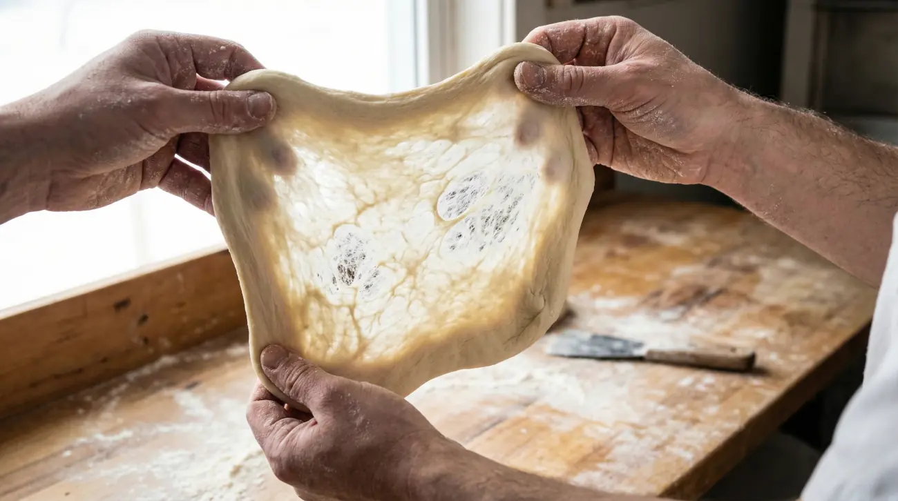 Receta de Roscón de Reyes: La red de gluten