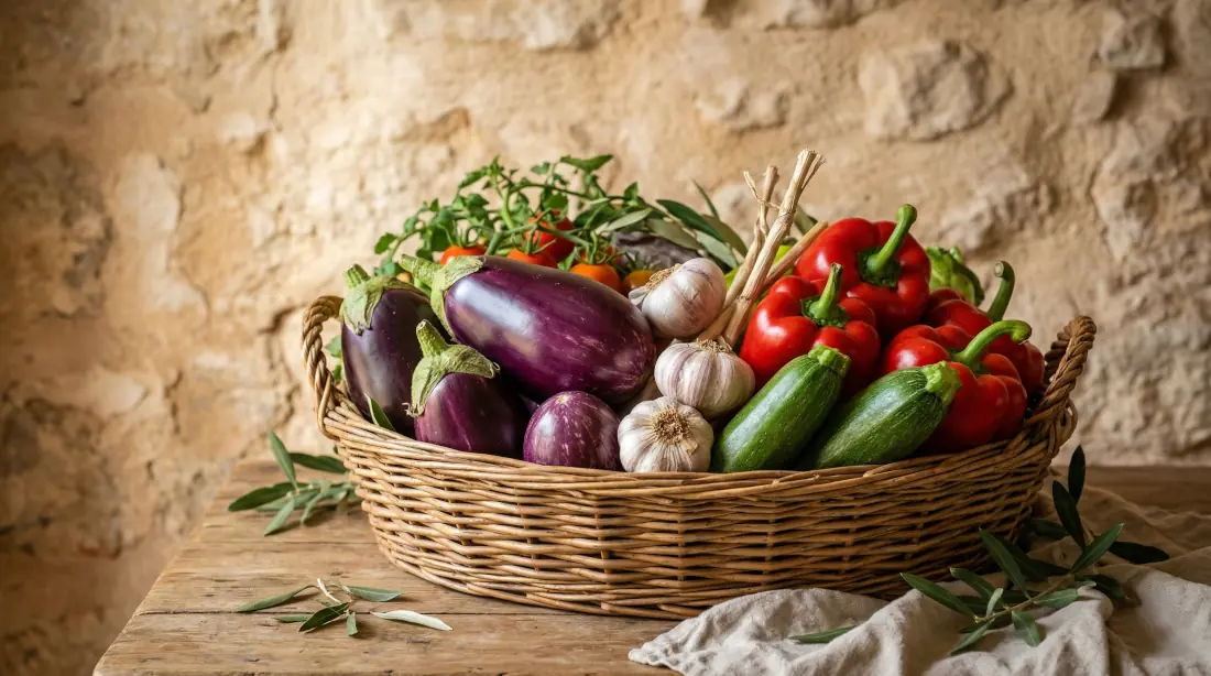 La Dieta Mediterránea: Hortalizas y vegetales