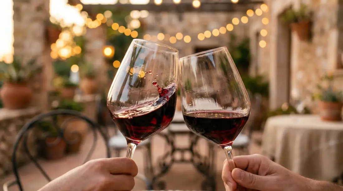 La Dieta Mediterránea: El Vino Tinto