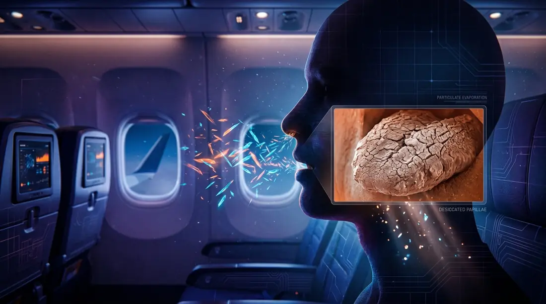 Zumo de tomate en el avión: Neurogastronomía aérea