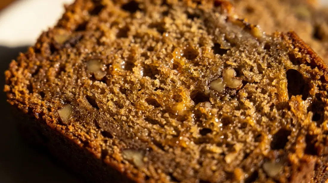 Recceta de Pan de Plátano: La Textura de la Humedad