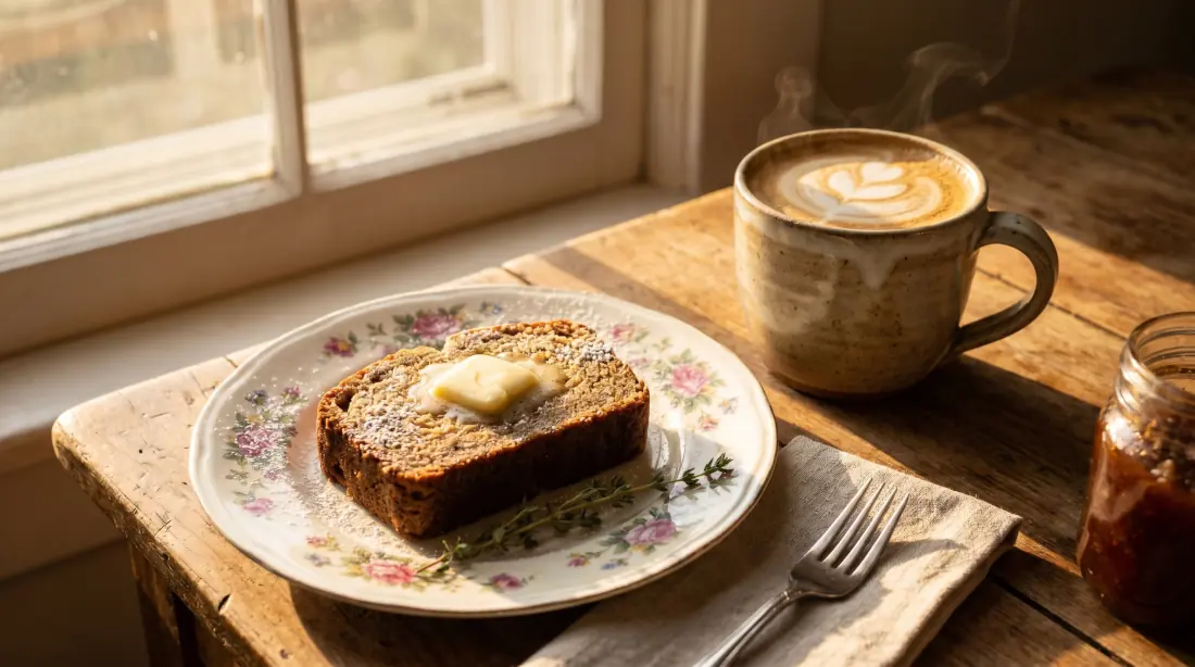 Recceta de Pan de Plátano: El Desayuno en Gredos