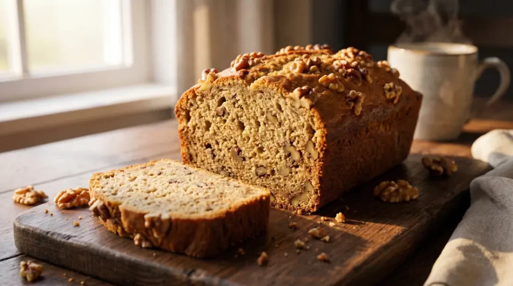 Receta de Pan de Plátano Esponjoso y Jugoso: El Aprovechamiento Perfecto para Plátanos Maduros