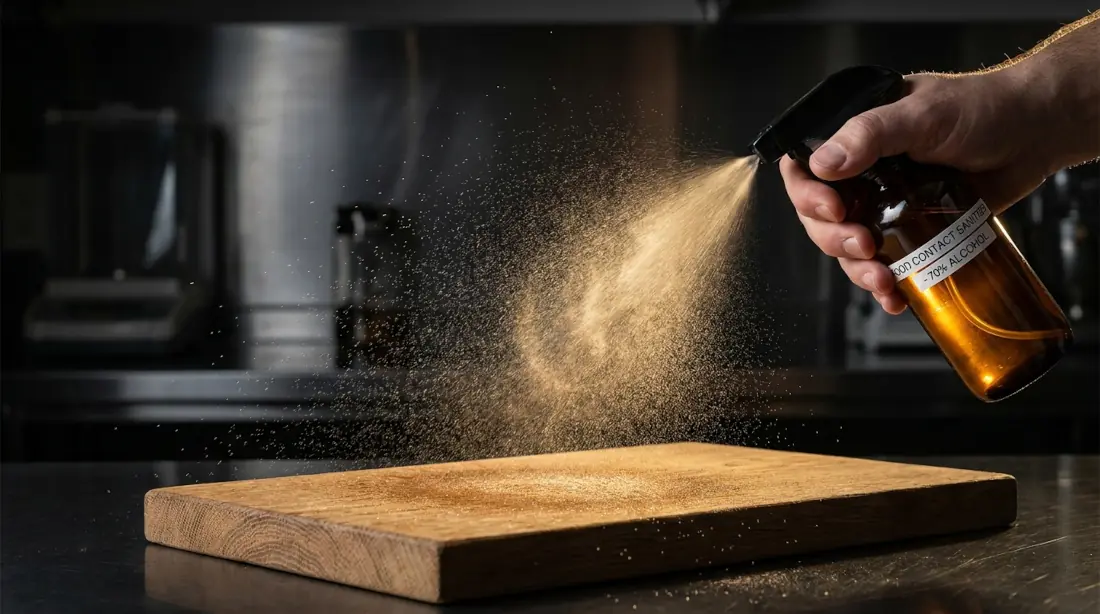 Tablas de Cocina: La Desinfección Científica
