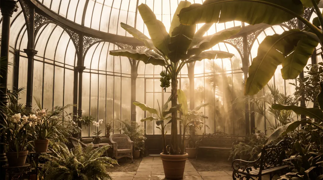 Historia Banana Cavendish: El Invernadero de Chatsworth