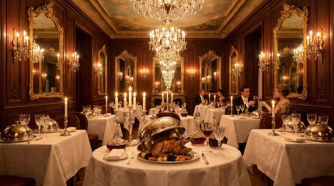 Origen Primer Restaurante: El Lujo del Palais-Royal