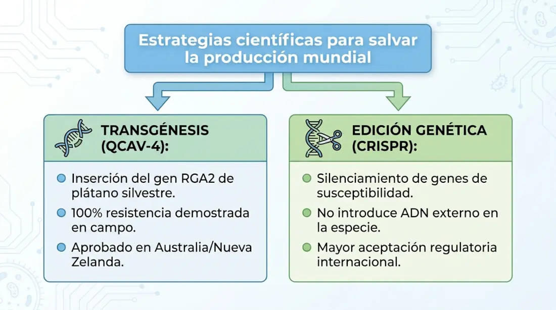 Salvar la Producción Mundial del Banano